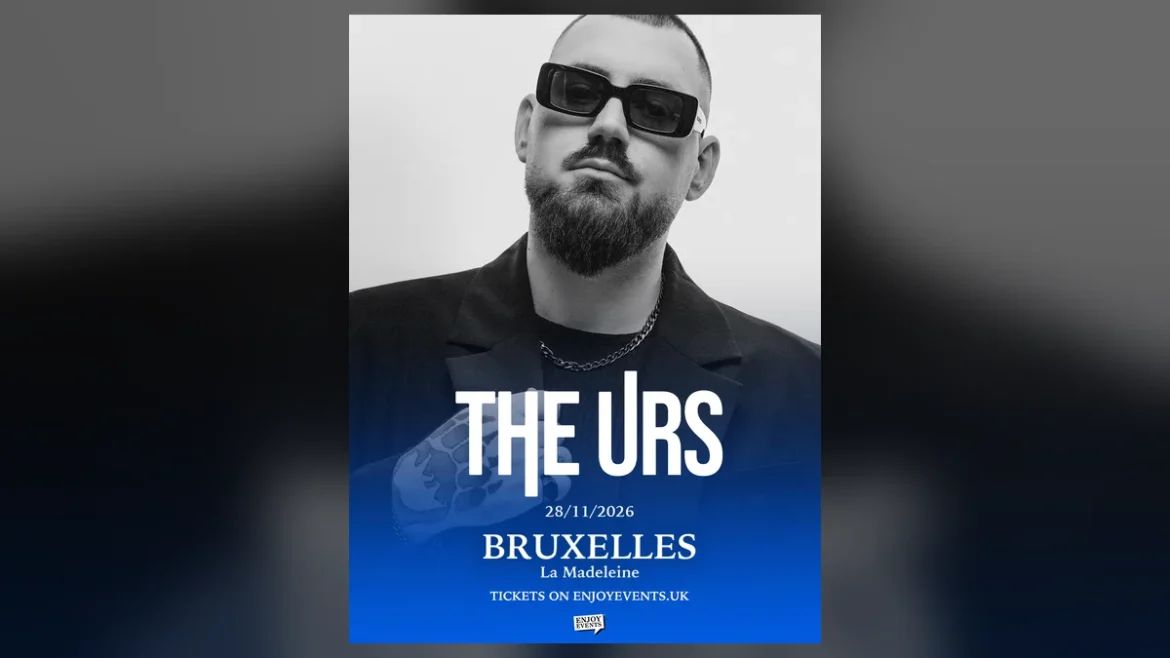Afișul concertului The Urs la La Madeleine, Bruxelles, 28 noiembrie 2026
