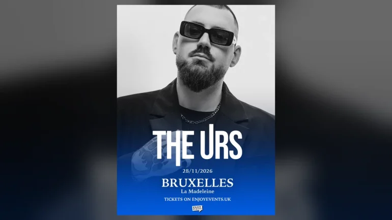 Afișul concertului The Urs la La Madeleine, Bruxelles, 28 noiembrie 2026
